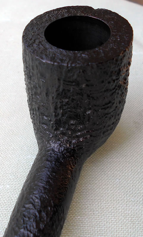 Dunhill - The White Spot Sandblast Smoking Pipe 